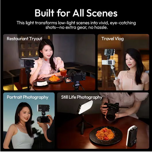 Світлодіодне відеосвітло Ulanzi PL25 Київ - фото 7