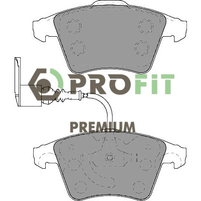 Гальмівні колодки Profit 5005-1826 Вінниця - фото 1