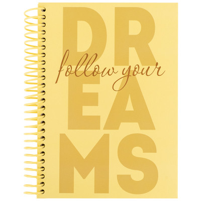 Блокнот Axent на спіралі А5 120 аркушів, клітинка, тверда обкладинка, Dreams (8464-4-A) Вінниця - фото 1