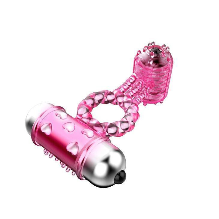 Эрекционное вибро кольцо с стимулятором клитора Sweet Vibration Ring, BI-014080 Sex Aura Киев - изображение 2