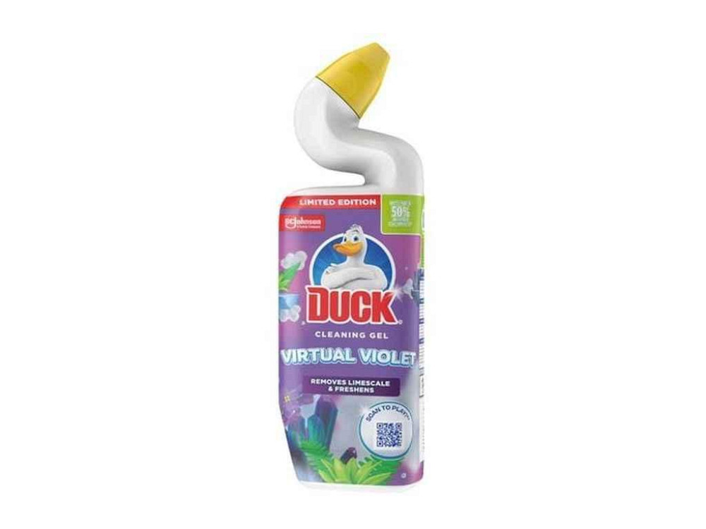 Гель для миття унітазу 750мл Virtual Violet ТМ DUCK Київ - фото 1