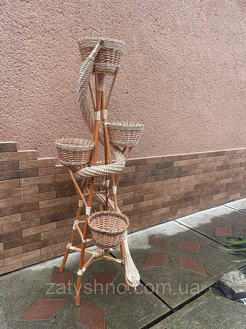 Підстака під квіти на 5 горщиків кавовий Київ - фото 9