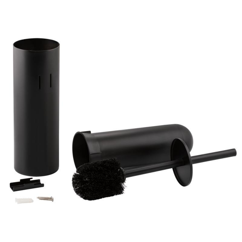 Ершик для унитаза напольный Qtap Liberty BLM 1150 черный Киев - изображение 3