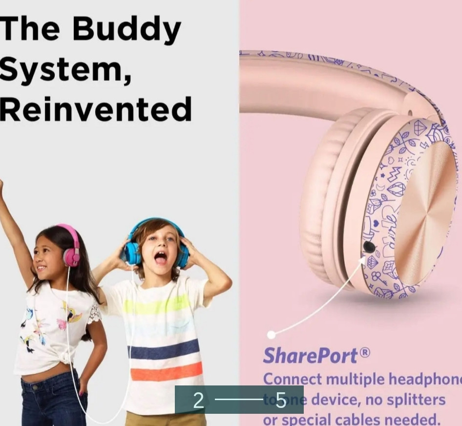 Навушники дитячі: Girlpower Connect + Pro. Харків - фото 2