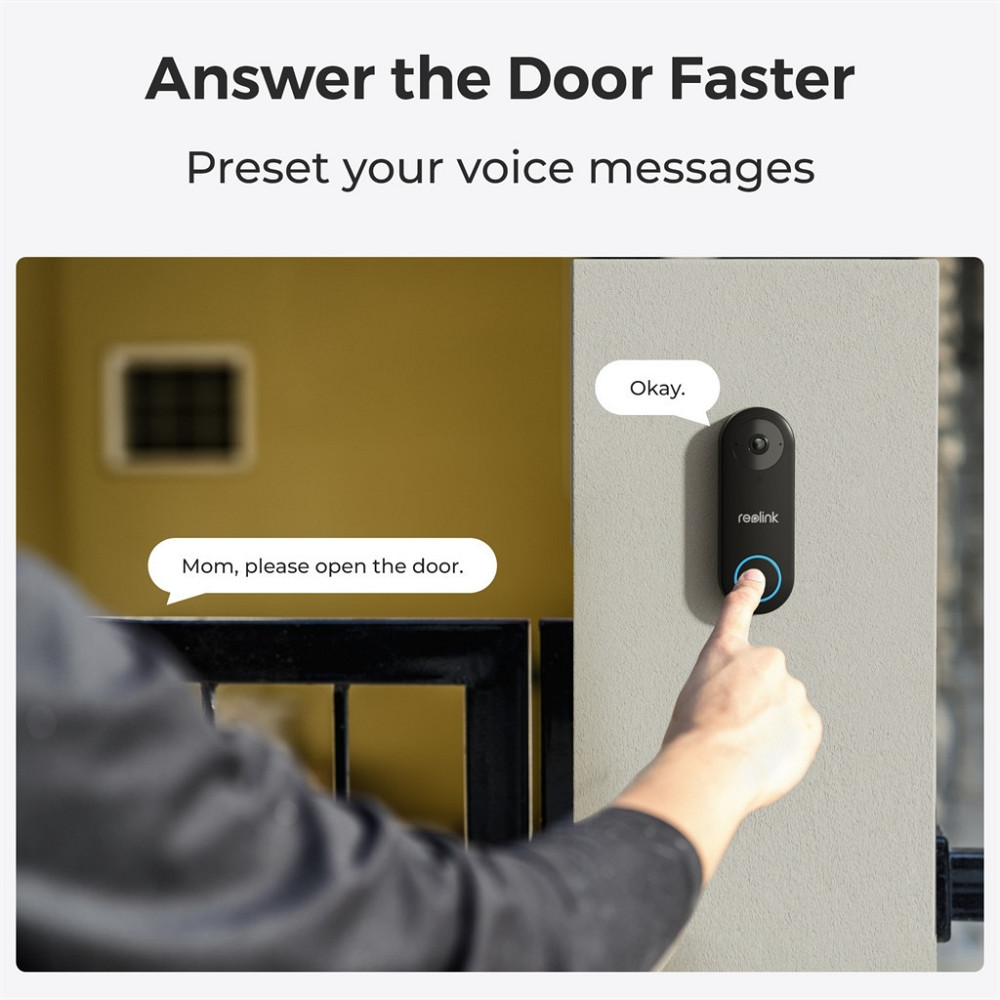 Відеодзвінок Reolink D340P (Video Doorbell PoE) ( 29221 ) Харьков - изображение 5