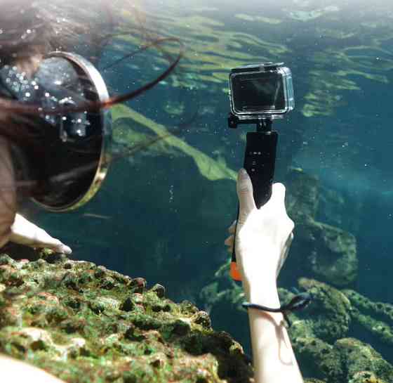 Ручка поплавок с пультом GoPro 13-8 Telesin S4-FHG-01-TGP Киев