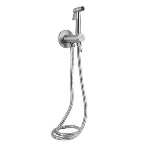 Гигиенический душ, нержавеющая сталь Lidz Aria 111 Nickel LDARI111NKS46105 круглый Харьков