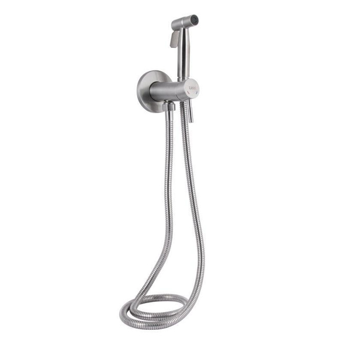 Гигиенический душ, нержавеющая сталь Lidz Aria 111 Nickel LDARI111NKS46105 круглый Харьков - изображение 1