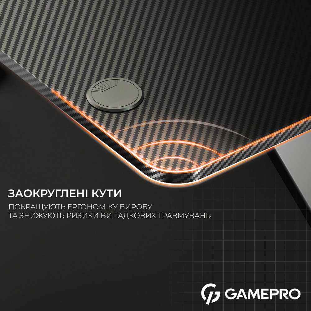 Комп'ютерний стіл GamePro GD014 ( Чорний ) Харьков - изображение 12