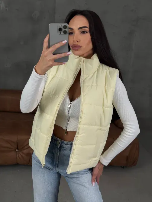 Жіночий весняний жилет на блискавці Одеса - фото 10