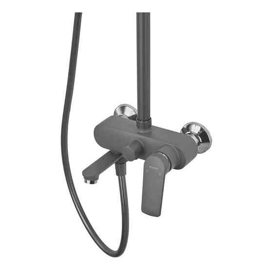 Душова колона зі змішувачем Plamix Lucas-008-J Graphite (Колір графіт) (PM6103)   ( 21514 ) Харків
