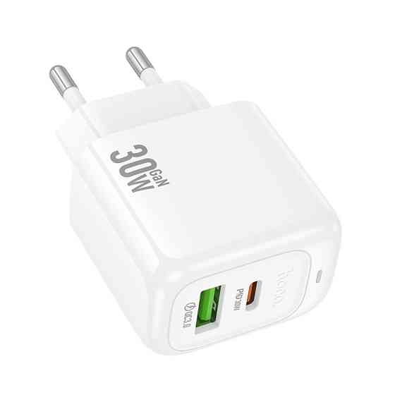 Мережевий зарядний пристрій HOCO CS55A Surplus PD30W+QC3.0 charger White Одеса