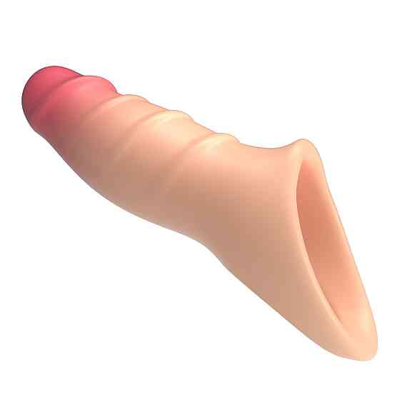 Насадка на член - Pretty Love Damell Penis Sleeve Flesh Sex Aura Київ