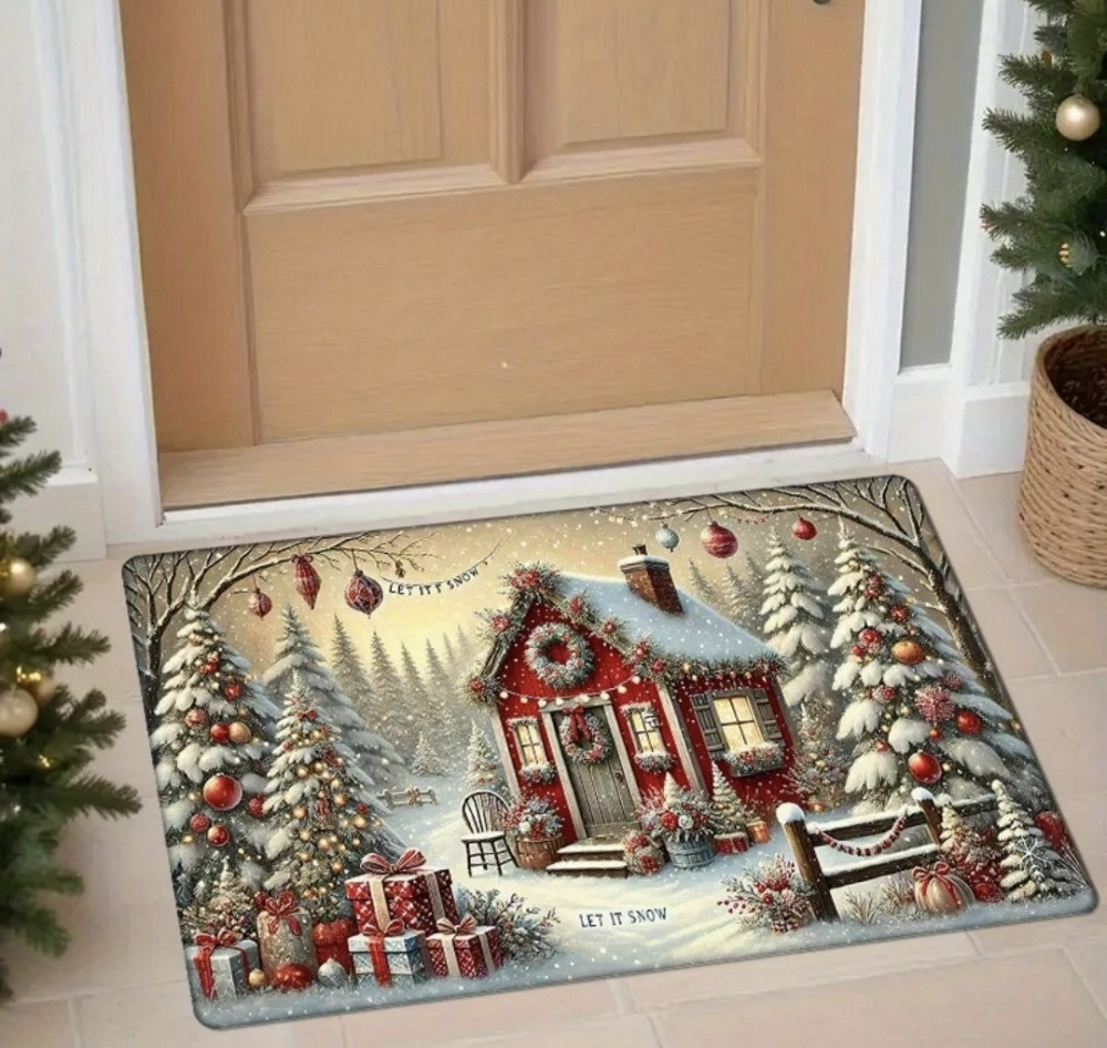 Килимок різдвяний з принтом 40х60 см Смела - изображение 6