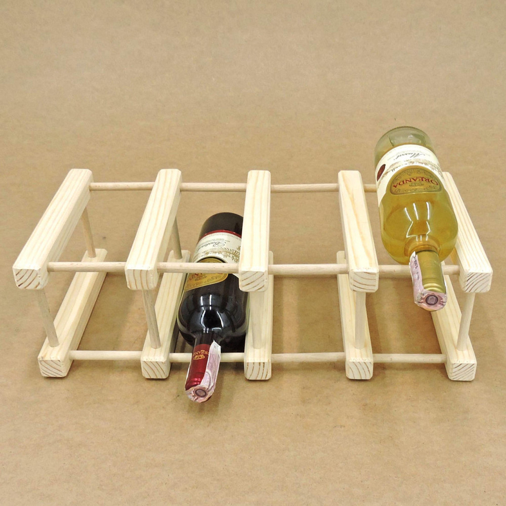 Настольная винная полка 
