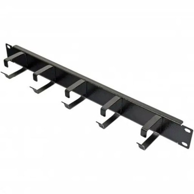 Кабельный организатор 19" 1U 5 скоб, глубина 52мм Kingda (KD-CM-02) Винница - изображение 2