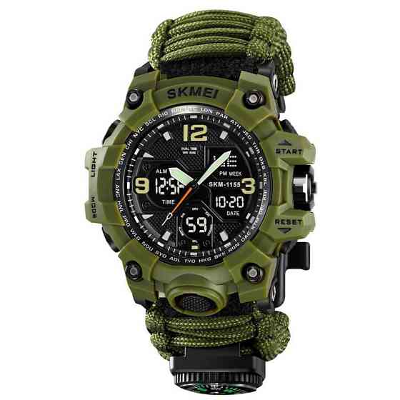 Часы наручные мужские SKMEI 1155BAG PARACORD SB-86 Киев