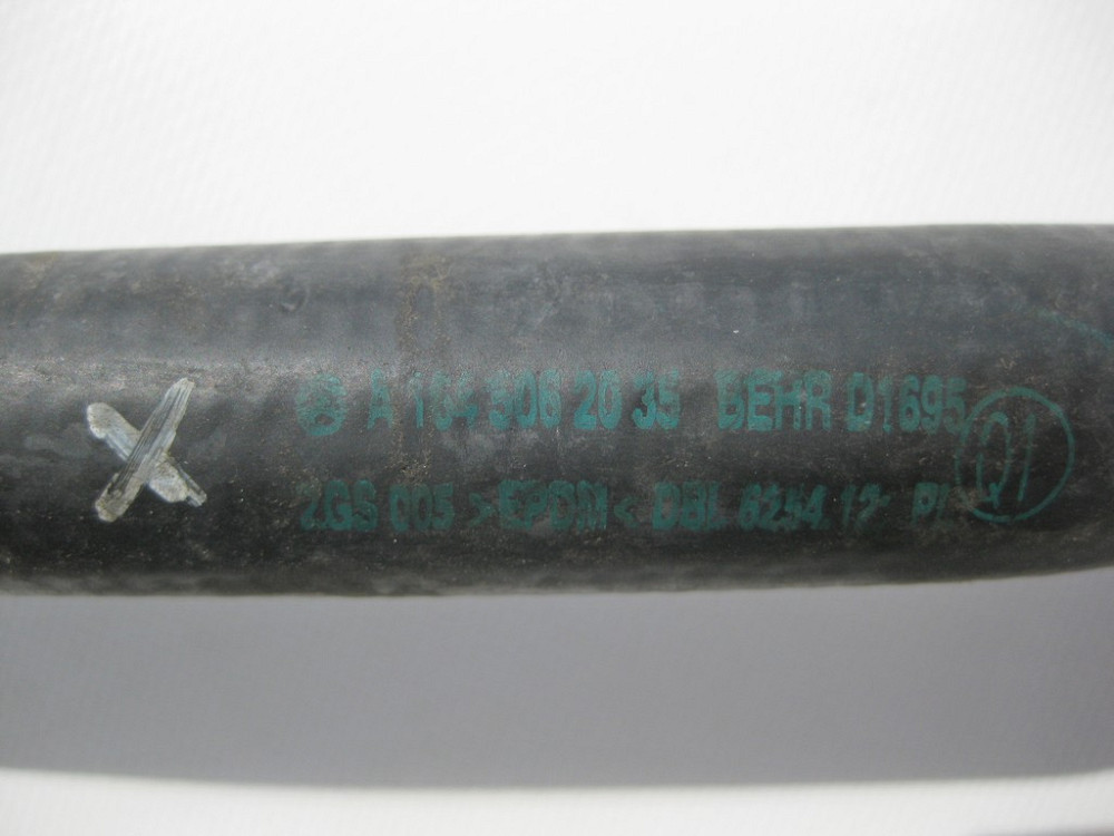 Mercedes-Benz  A1645062035 Шланг проміжний до теплообмінника Англія ML W164 GL X164 Одеса - фото 4