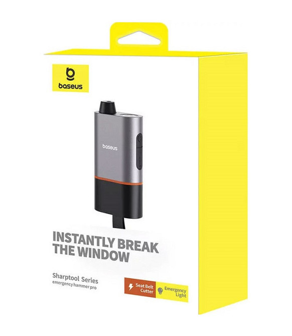 Автомобільний молоток Baseus для порятунку в дорозі Київ - фото 5