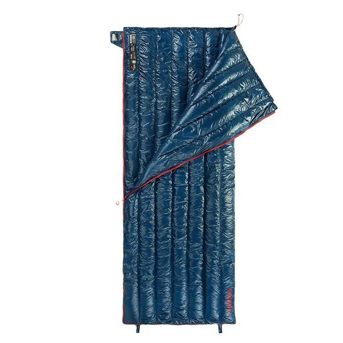 Спальный мешок Naturehike CW280 NH17Y010-R (190х72см) на натуральном пухе (Темно-синий) Винница - изображение 1