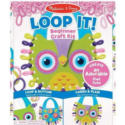 Набор для творчества Melissa&Doug Сделай сумочку-сову (MD30187) Винница - изображение 1