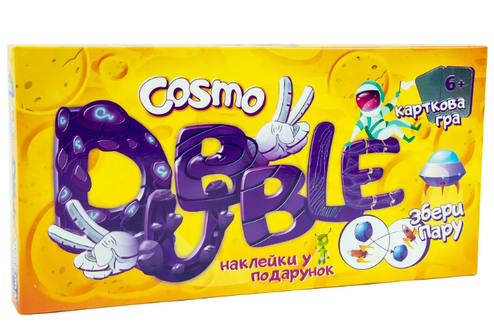 Настільна гра 30331 (укр) "Cosmo Dubble", в кор-ці 28-14.3-3 см, шт Київ - фото 1