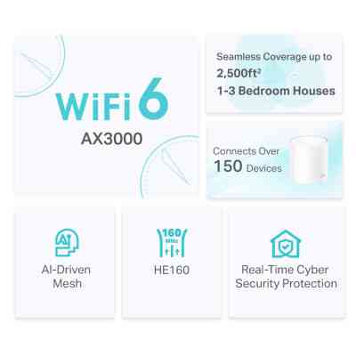Точка доступу Wi-Fi TP-Link DECO-X50-1-PACK Вінниця