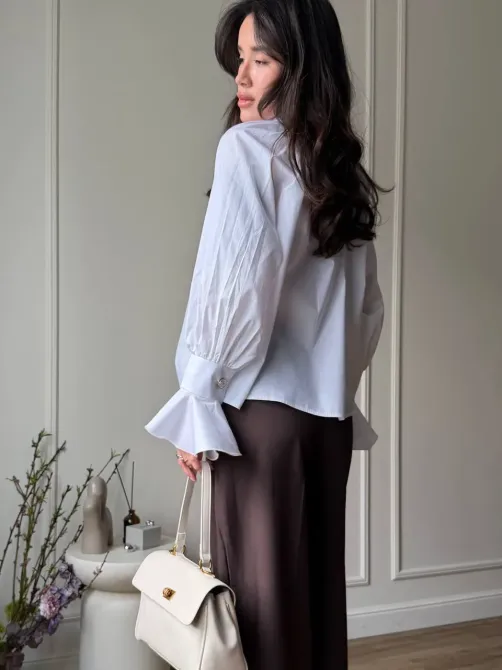 Женская блуза коттоновая - стильная новинка для элегантных образов. Одесса - изображение 15