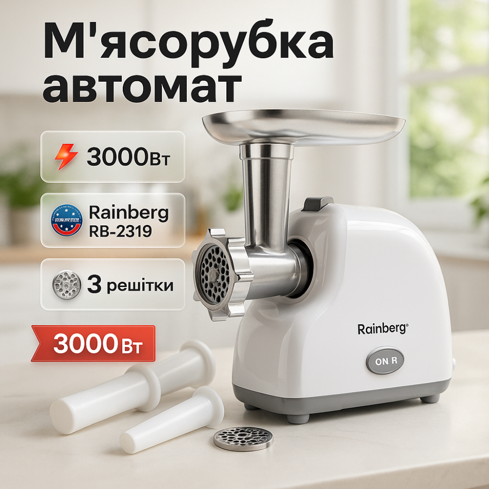 Домашняя электромясорубка, Мясорубка с металлическими решетками, Электрическая мясорубка 2в1 SC-44 Львов - изображение 17