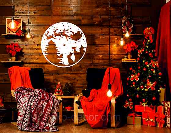 Декоративне настінне Панно «Новий рік», Декор на стену Київ