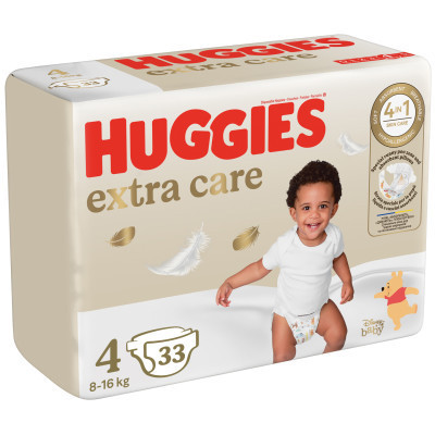 Подгузники Huggies Extra Care Size 4 (8-16 кг) 33 шт (5029053583143) Винница - изображение 8