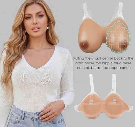 Реалістичні силіконові груди розмір 8XL /GG / 35*21*10,3см (товар вживаний) Луцк