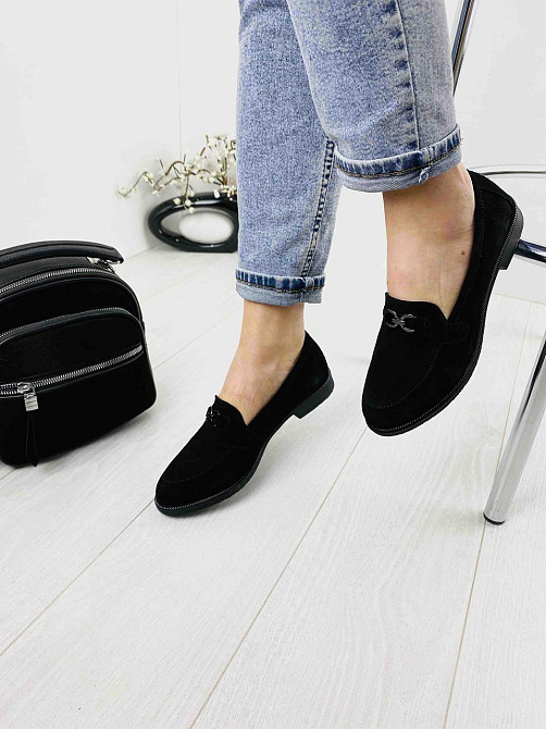 MILLI GOLD Туфлі жіночі MILLI GOLD 300-Tina2 чорні (весна-осінь, замша натуральна) (2679) Коломыя - изображение 7