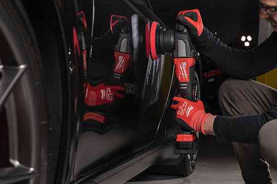 Машина полировальная эксцентриковая аккумуляторная MILWAUKEE, M18 FUEL FROP15-502X, O125мм (+заряд.устройства, 2 аккум.Х 5Ач, HDкейс) Одесса