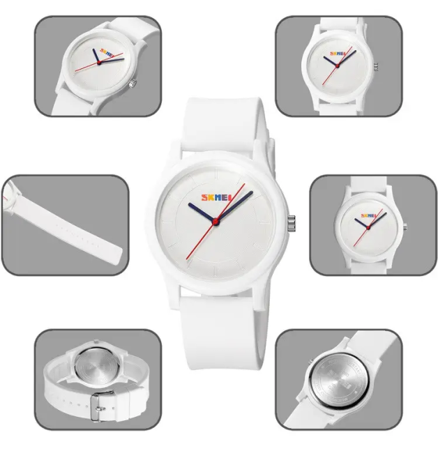 Жіночий наручний годинник Skmei 1880 Білий Вінниця - фото 7