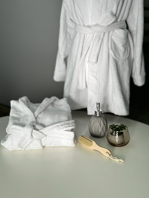 Халат детский махровый Ideal Textile с капюшоном белый Черновцы - изображение 4