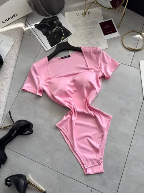 Боді Push-UP з коротким рукавом – ваш універсальний вибір для стильного образу. Одеса - фото 9