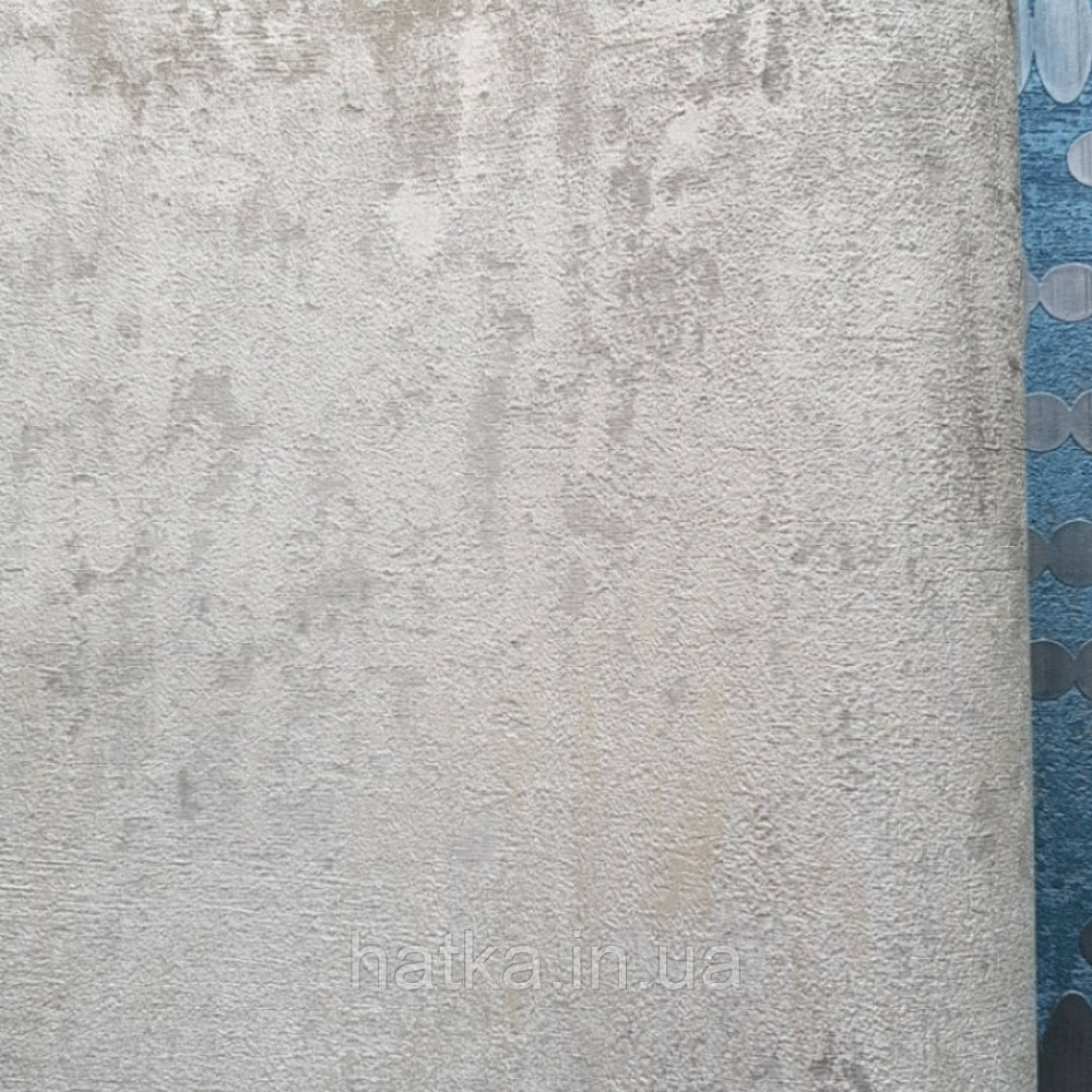 Шпалери вінілові на паперовій основі Zambaiti C88126 ABITAT штукатурка під бетон розмитий золотистий з зеленим Київ - фото 2