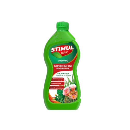 Добриво для кактусів, сукулентів та бонсаю мінеральне 310мл Квітофор Stimul NPK Житомир - фото 1