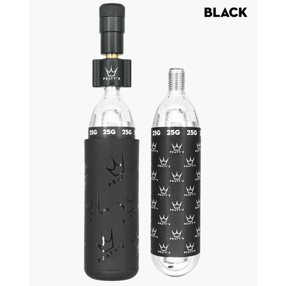 Насос Peaty's Holeshot CO2 Tyre Inflator, MTB 25g, Black Киев