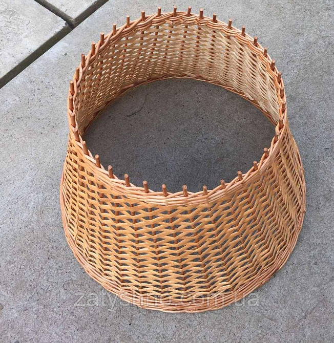 Бра із лози | люстри плетена під розмір | торшери абажури бра Київ - фото 5