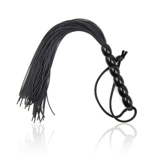 Кнут черный, ручка из шариков FLOGGER, 45 см Sex Aura Киев - изображение 1