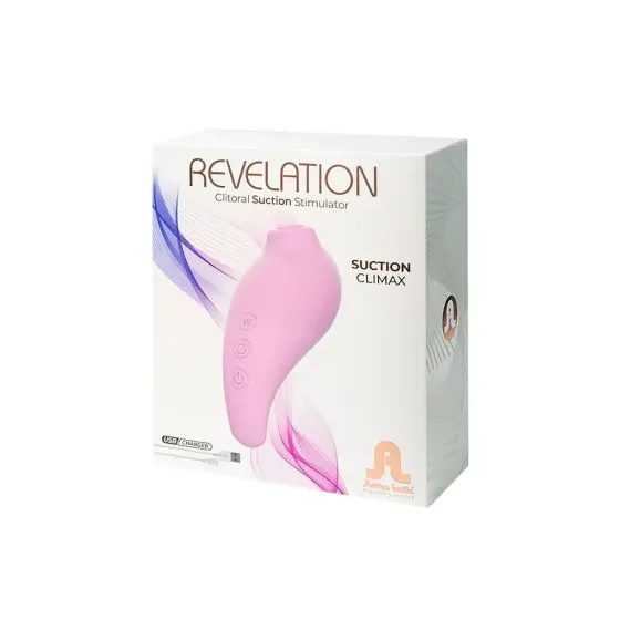 Вакуумний стимулятор Adrien Lastic Revelation Pink, режим Boost Львів