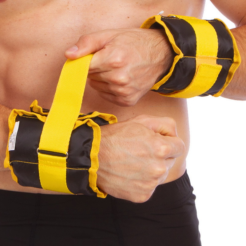 Утяжелители-манжеты для рук и ног 2x250гр Вишнёвое - изображение 6