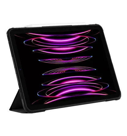 Фирменный защитный чехол-книжка Spigen Ultra Hybrid Pro для Apple iPad Pro 12.9 Black Днепр - изображение 6