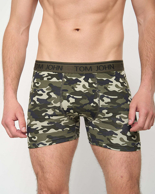 Боксеры мужские Tom John - Хаки в разводы 2200-23 XXL Киев - изображение 2