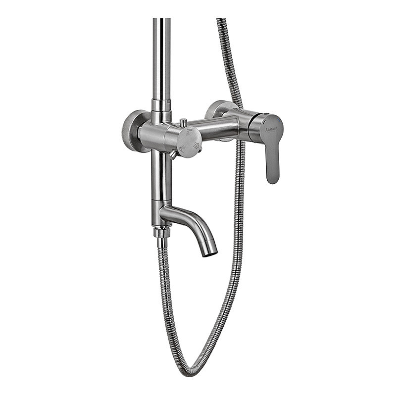 Душова колона Armata NOX-009-J зі змішувачем із нержавіючої сталі (CH6174) Харків - фото 4