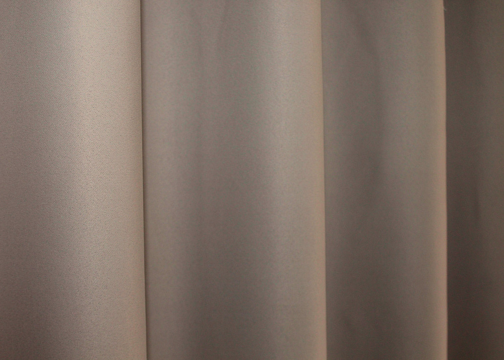 Комплект штор на люверсах VR-Textil Bagema Rvs № 1242ш 150х250 см 2 шт Какао (37-0111) Киев - изображение 7