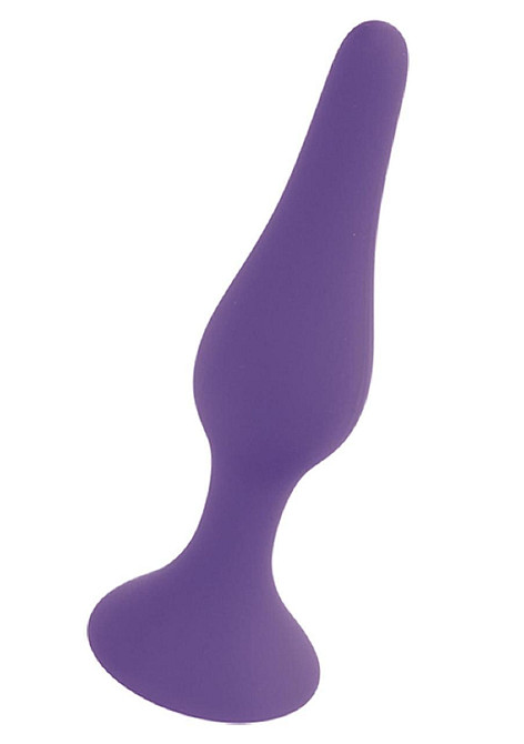 Анальна пробка - Silicone Purple Plug XL Sex Aura Київ - фото 1