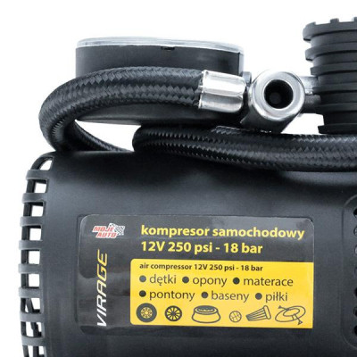 Автомобільний компресор VIRAGE 12V 250 Psi 18 Атм (93-015) Вінниця - фото 3